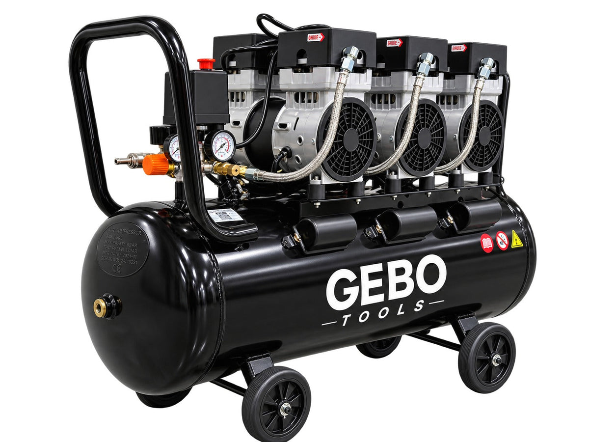 Αθόρυβος Συμπιεστής 70L M2 GEBO TOOLS