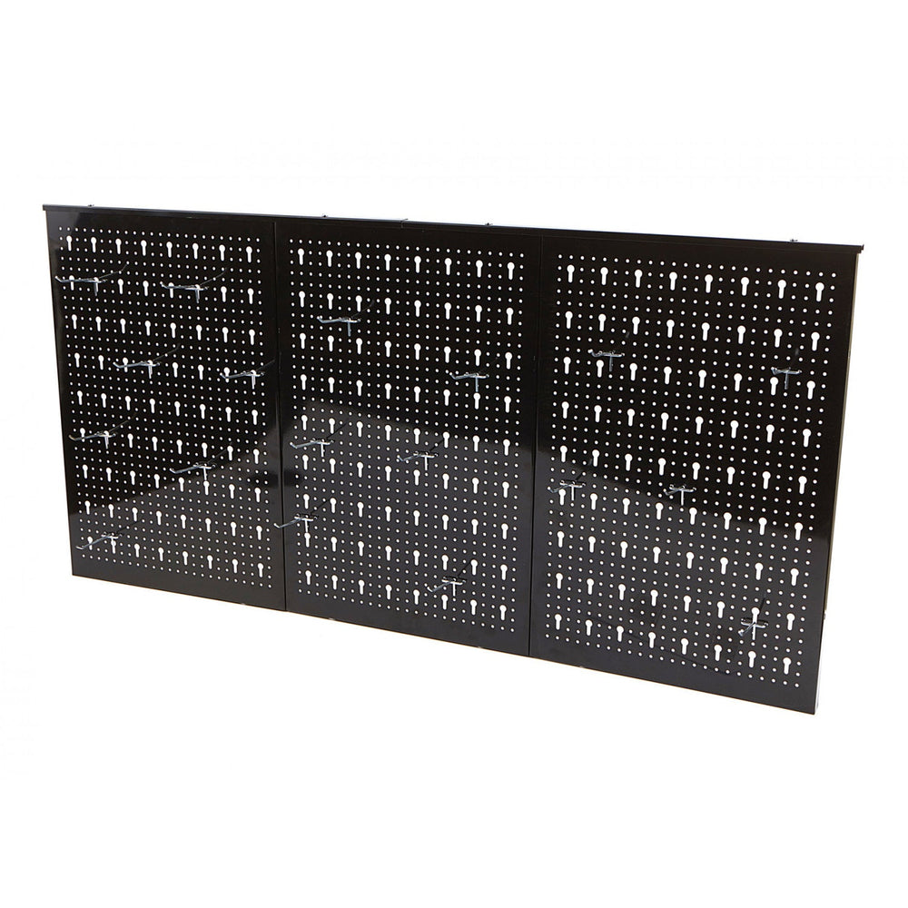 Διάτρητη Πλάτη Μεταλλική 60x120cm με 18 Γάντζους HBM