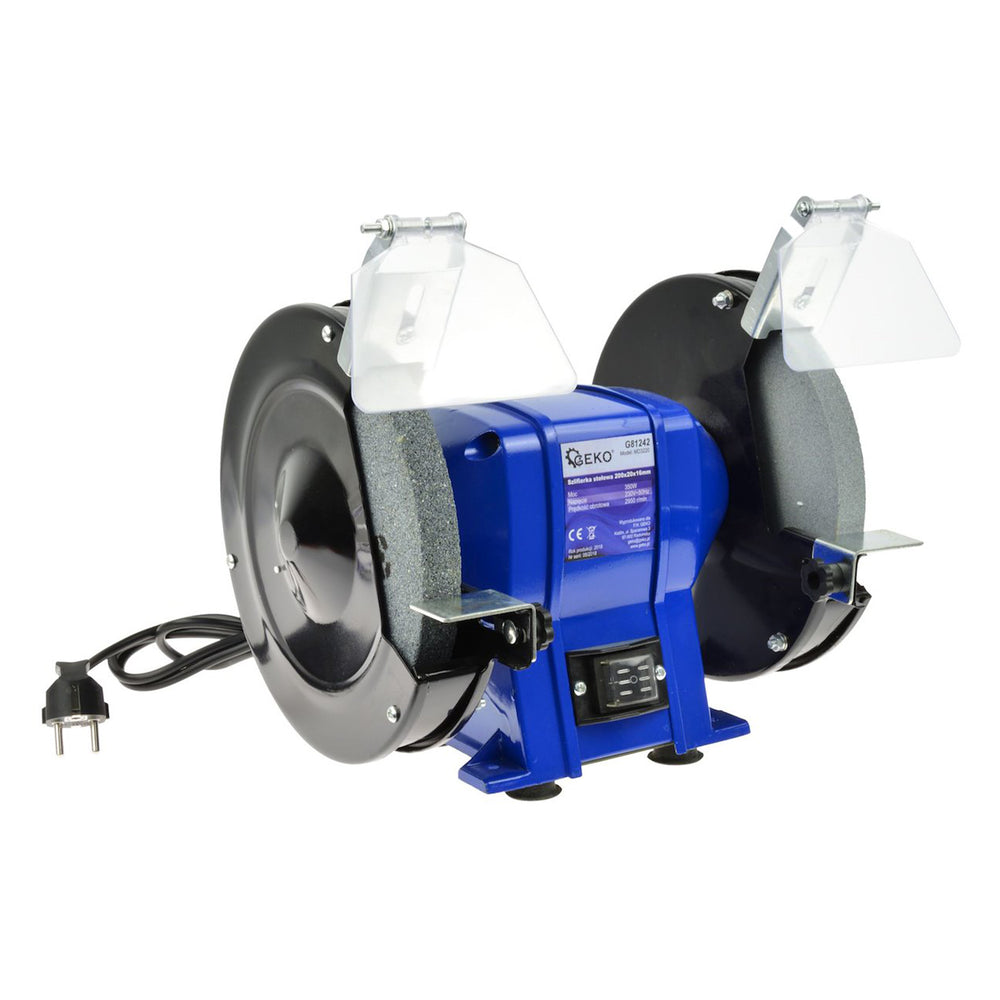 Δίδυμος Τροχός Πάγκου 350w 200×20×16mm GEKO