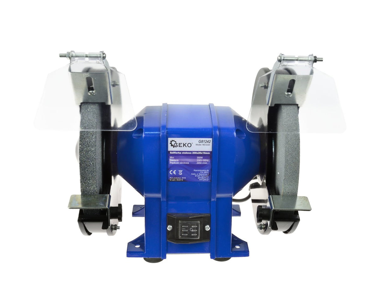 Δίδυμος Τροχός Πάγκου 350w 200×20×16mm GEKO