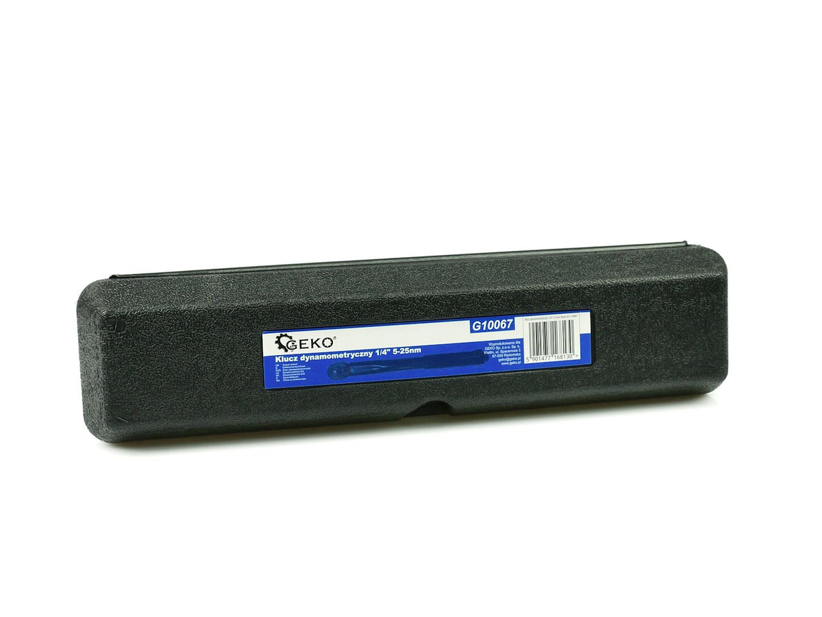 Δυναμόκλειδο 1/4" 4-25NM Μαύρο GEKO