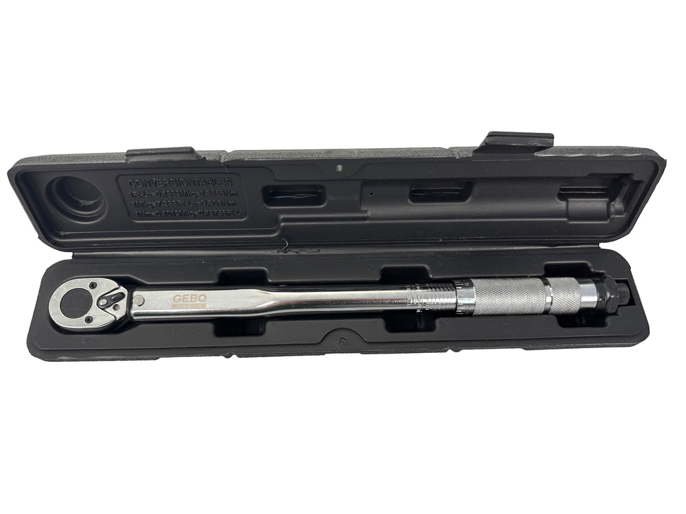 Δυναμόκλειδο-Ροπόκλειδο 3/8" 19-110Nm GEBO TOOLS