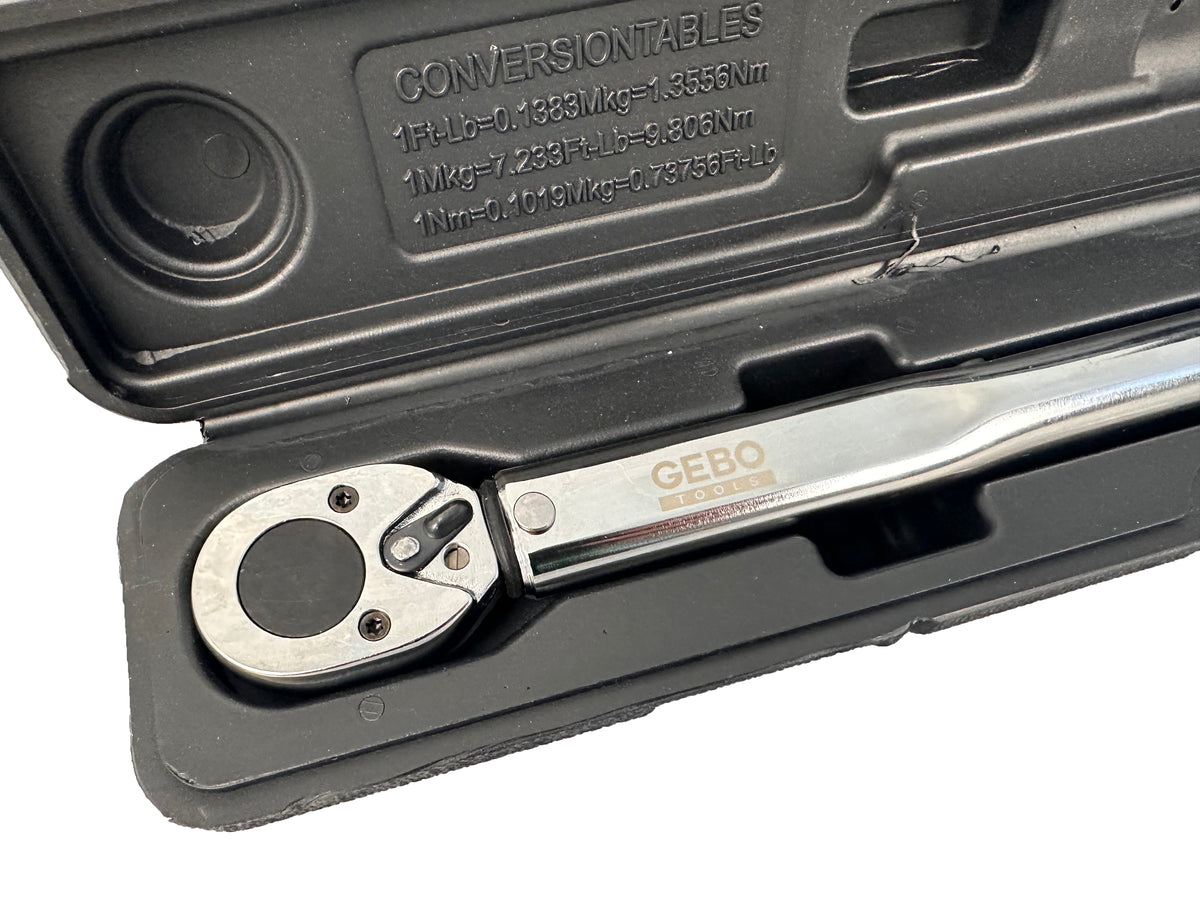 Δυναμόκλειδο-Ροπόκλειδο 3/8" 19-110Nm GEBO TOOLS