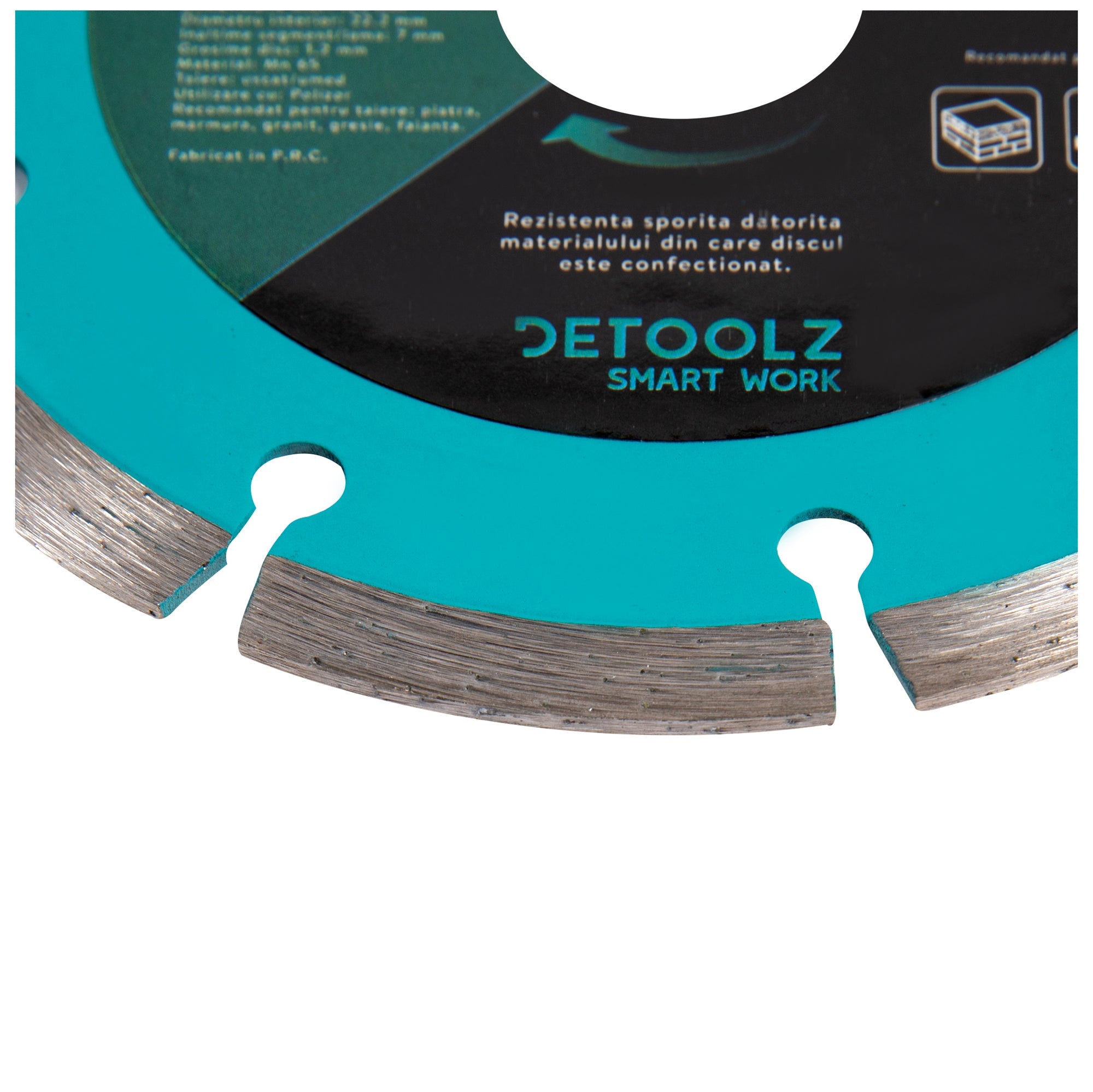 Δίσκος Διαμαντένιος Τμηματικός 125Mm Detoolz