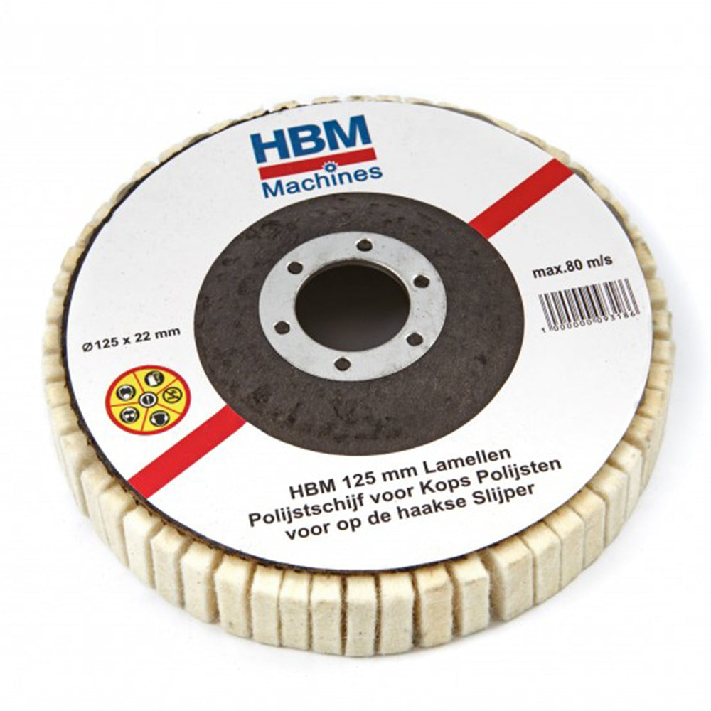 Δίσκος Γυαλίσματος Φινιρίσματος 125mm HBM