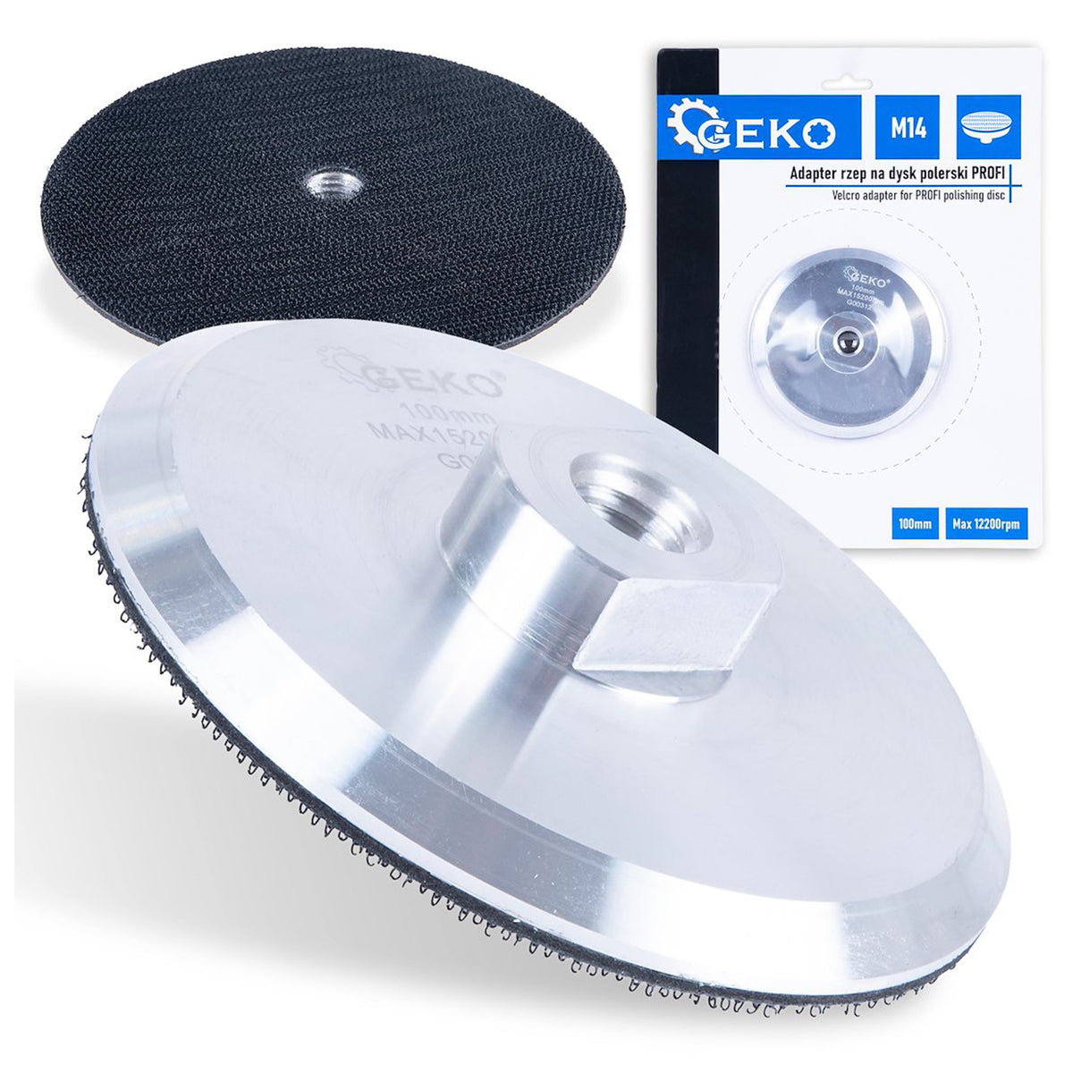 Δίσκος Γυαλίσματος Αλουμινίου Με Velcro 100mm M14