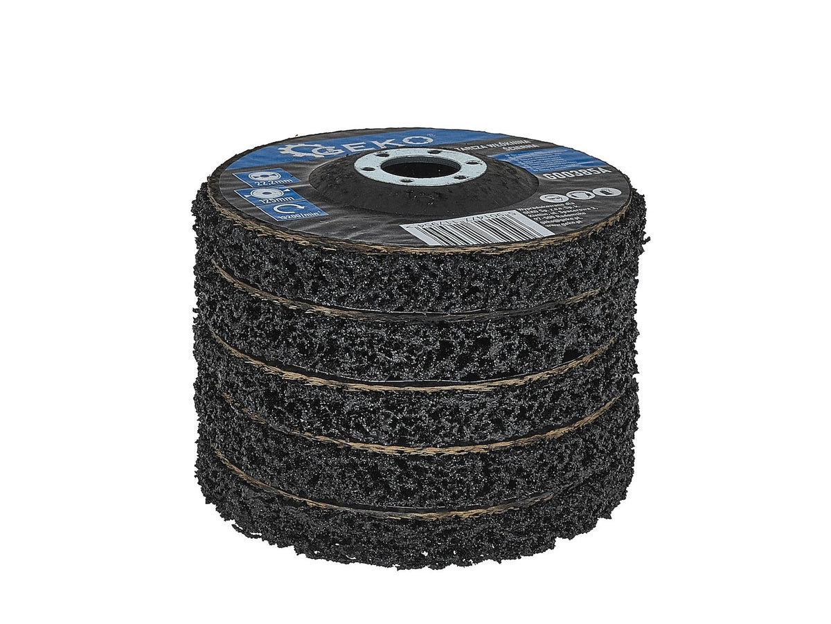 Δίσκος Καθαρισμού Clean&Strip 125x22.2mm Για Μέταλλο Ανοξείδωτο Χάλυβα Και Πλαστικό GEKO