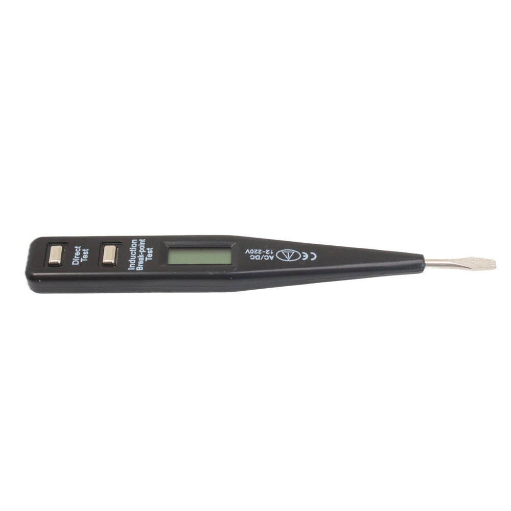 Δοκιμαστικό Τάσης LCD AC/DC 12-250V