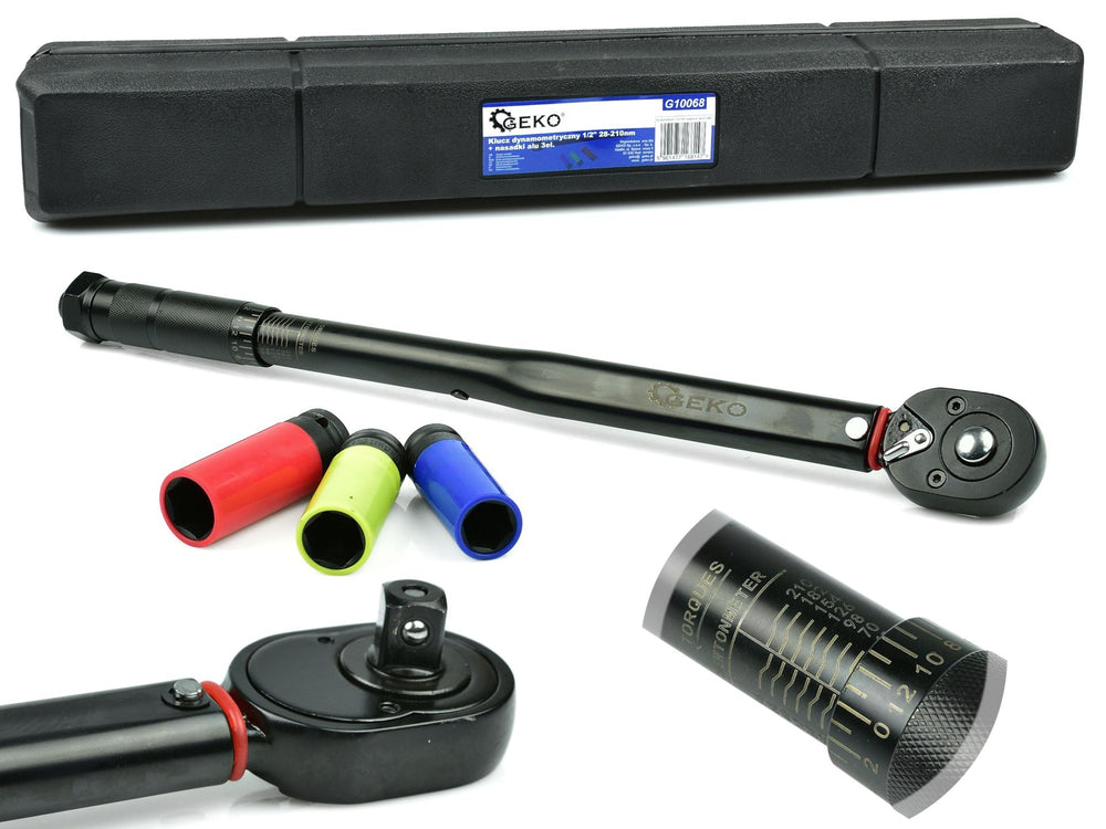 Δυναμόκλειδο 1/2" 28-210Nm