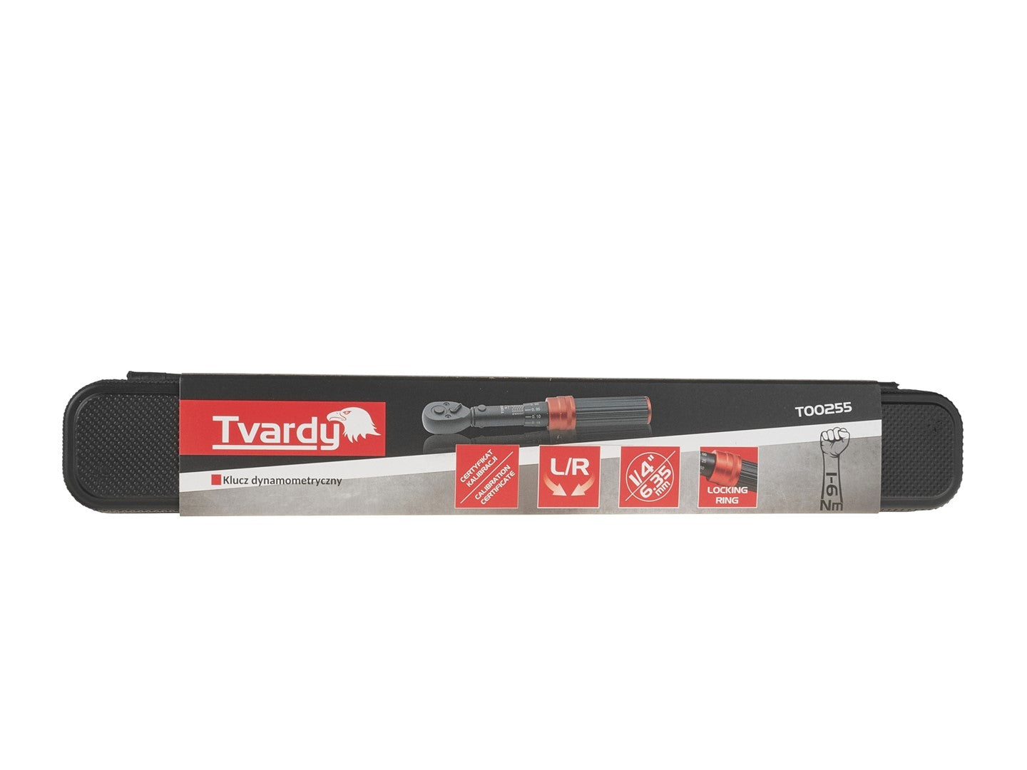 Δυναμομετρικο Κλειδι 1/4 1-6Nm Tvardy