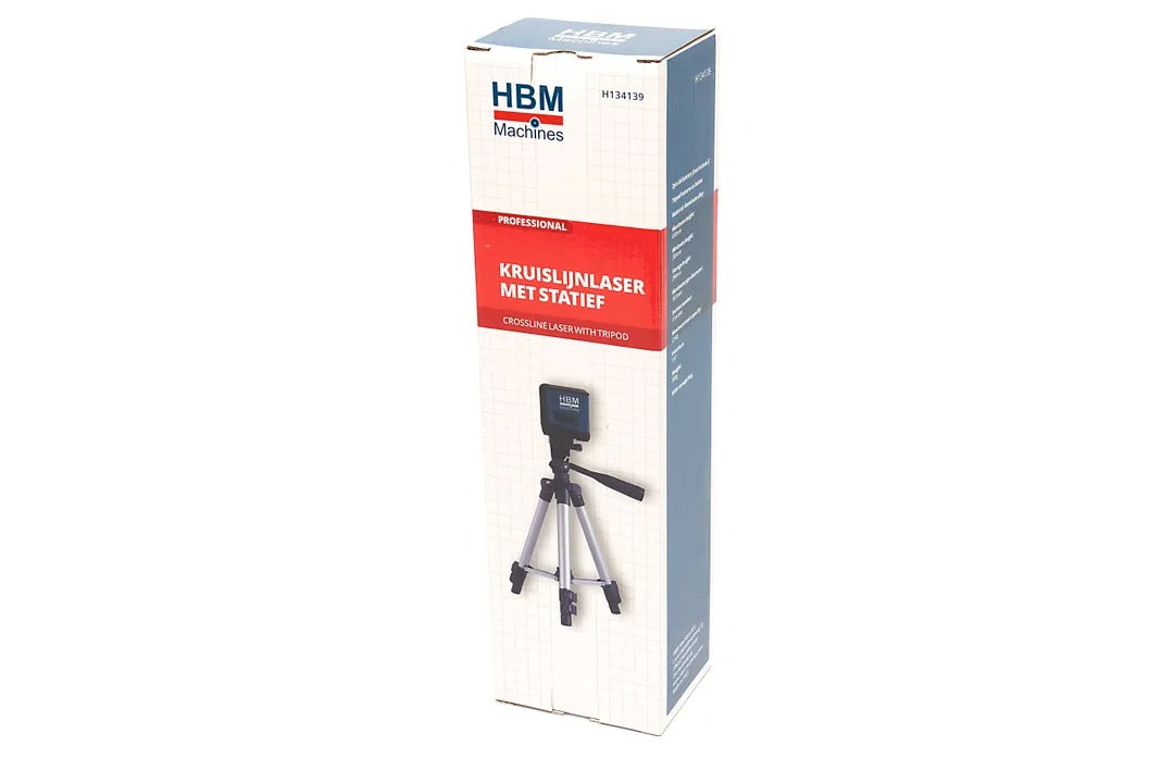 Γραμμικό Αλφάδι Laser Και Τρίποδο ±3 mm/10 m, ακτίνα 30 m, IP54 HBM