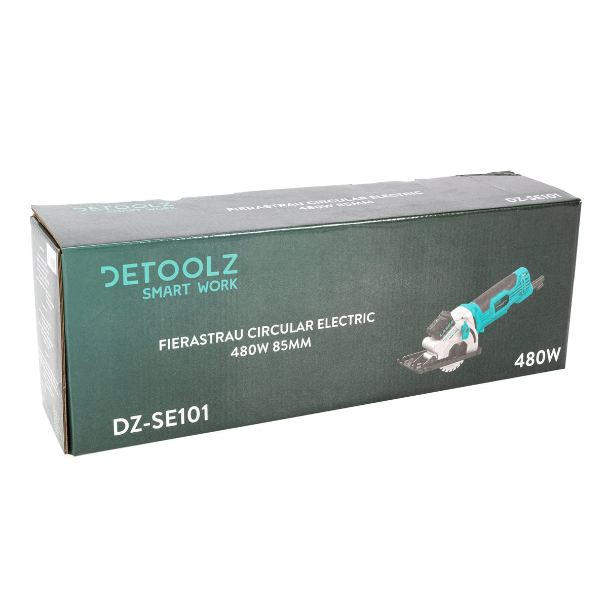 Ηλεκτρικό Χειροκίνητο Κυκλικό Πριόνι 3500Rpm 480W Detoolz