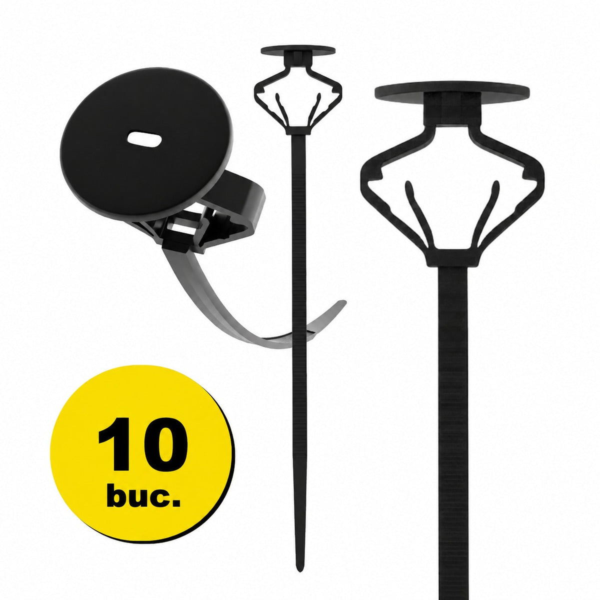 Κλιπς Αυτοκινήτου Universal ZIPZIP 10Τμχ