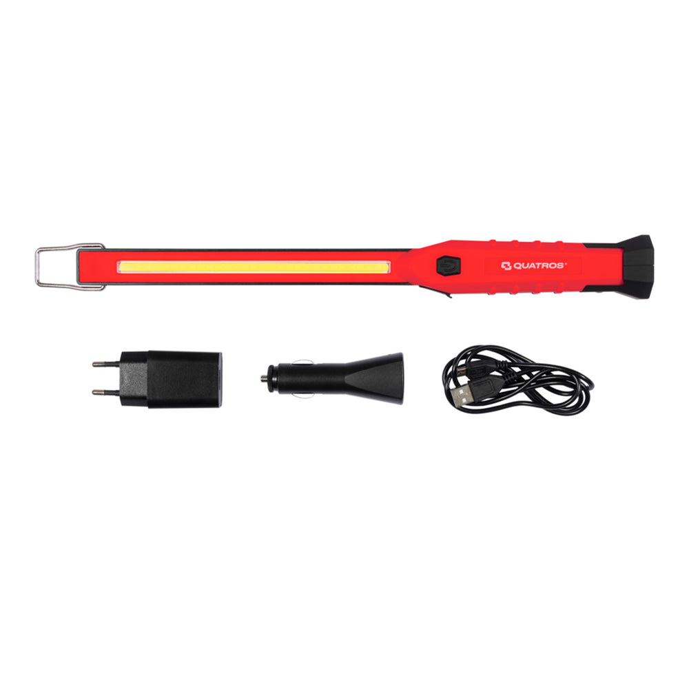 Επαναφορτιζόμενη Λάμπα Εργασίας Led Cob Slim 3w QUATROS