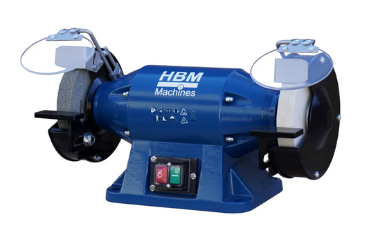Δίδυμος Τροχός Πάγκου 150mm 500W HBM MACHINES Ολλανδία