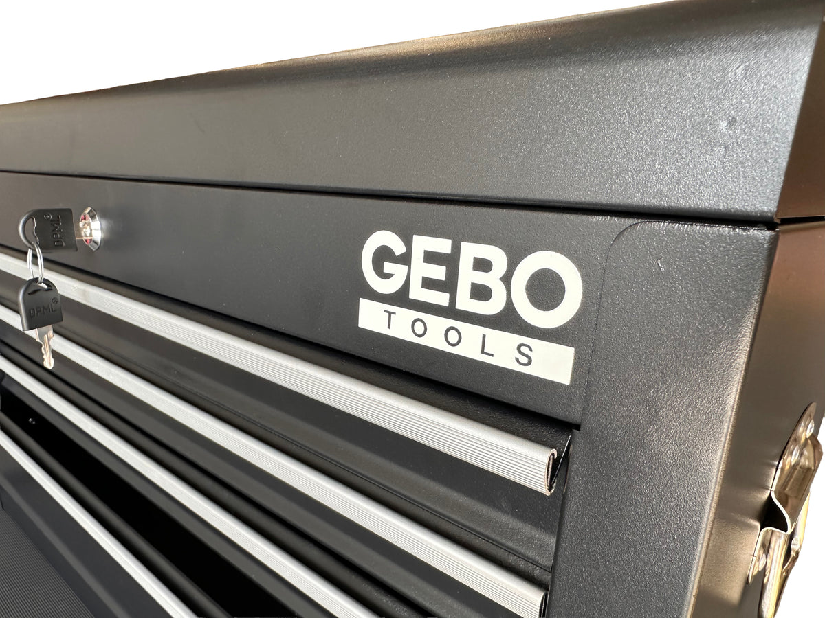 Εργαλειοθήκη Μεταλλική Με 6 Συρτάρια 2Τμχ GEBO TOOLS