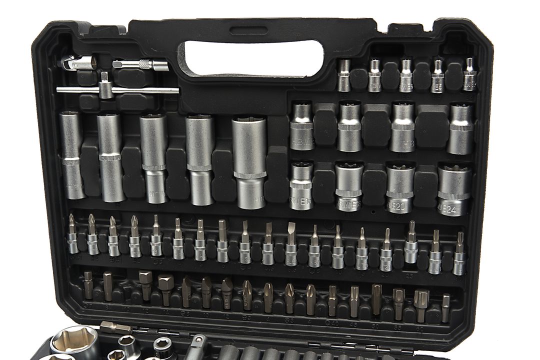 Σετ-Κιτ Εργαλείων 1/4" 1/2" 108Τμχ HBM MACHINES