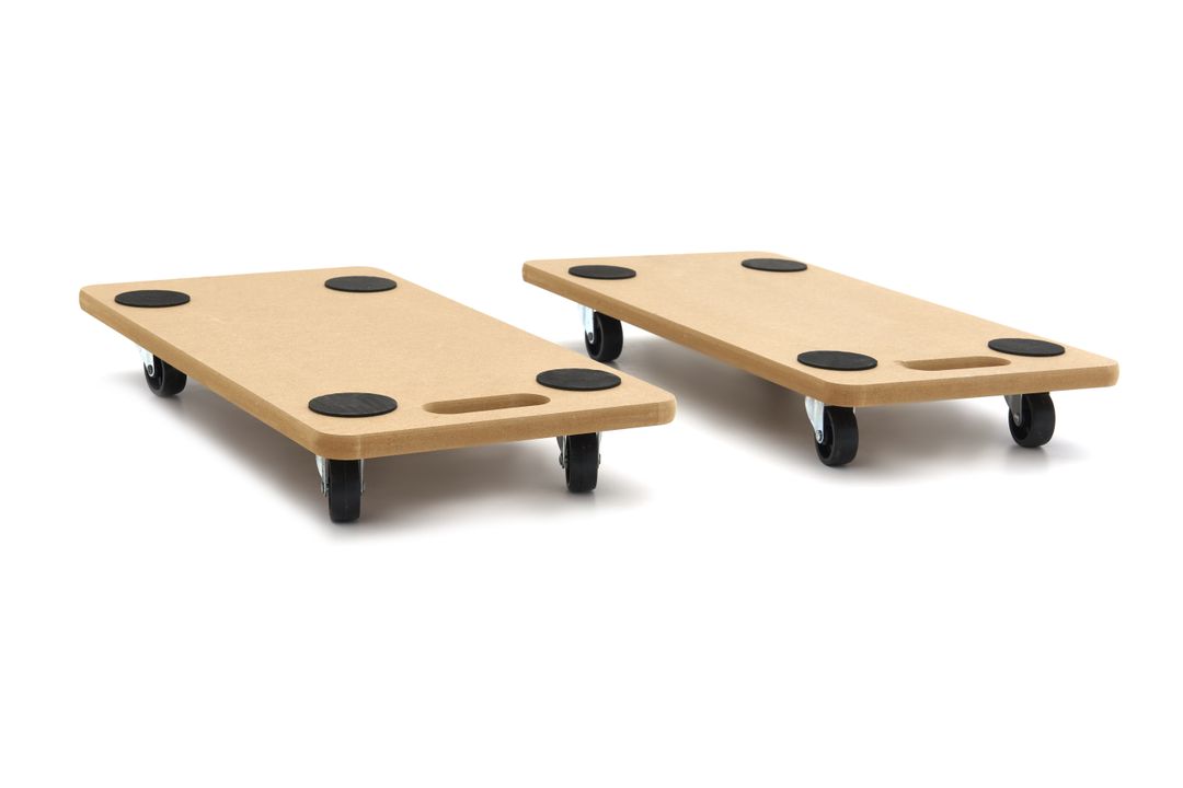 Σετ Καρότσι-Πλατφόρμα Μεταφοράς Universal 2x200kg 580x300mm 2Τμχ HBM