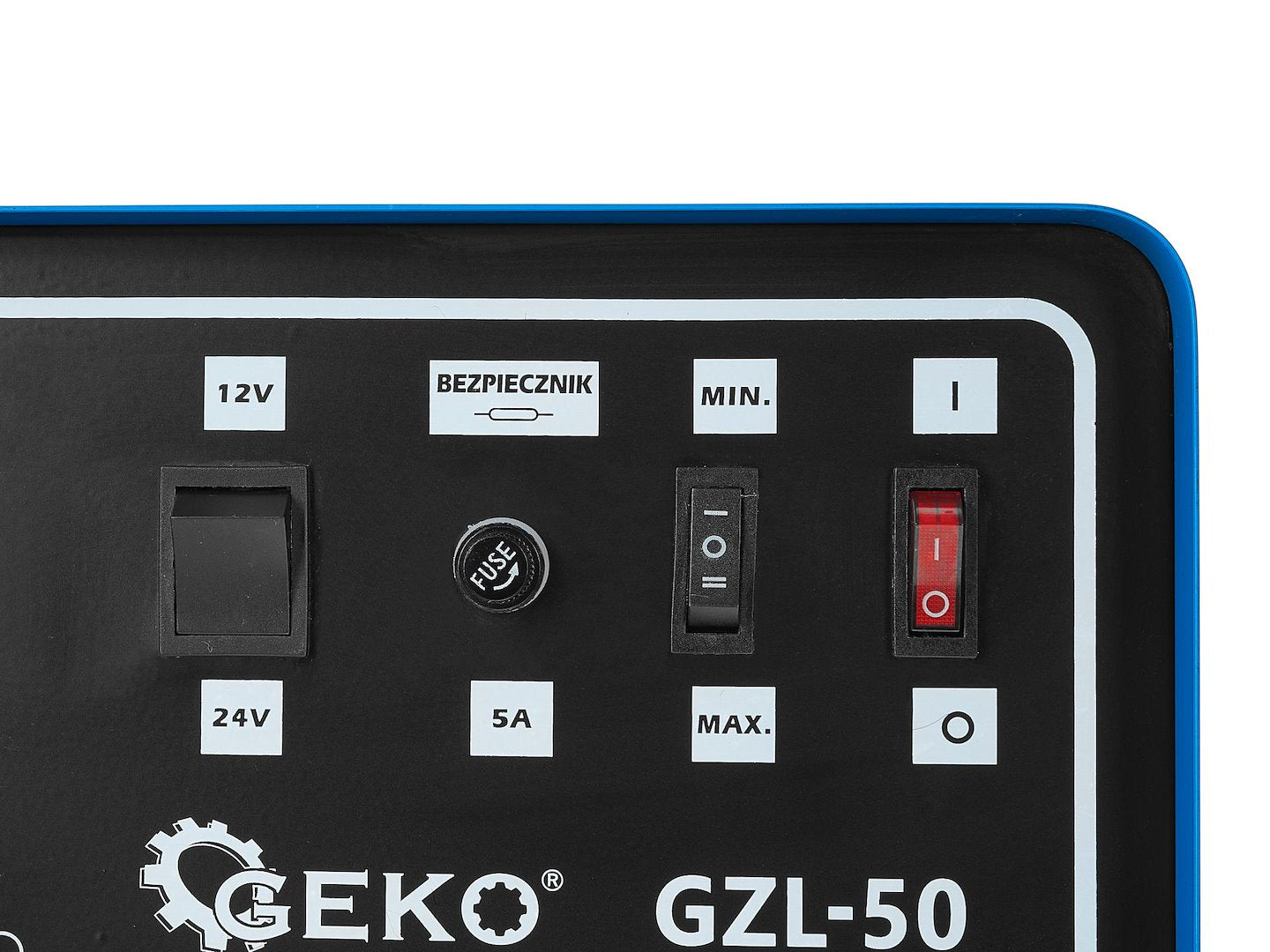 Φορτιστής Μπαταρίας Αυτοκινήτου 12/24V GZL-50 28/25A Για Μπαταρίες 40-400Ah Με Λειτουργία Fast Charge GEKO