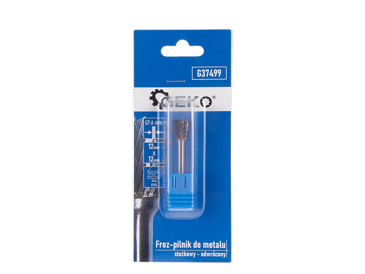 Φρέζα Μετάλλου Από Καρβίδιο Βολφραμίου 12x12mm Στέλεχος 6mm