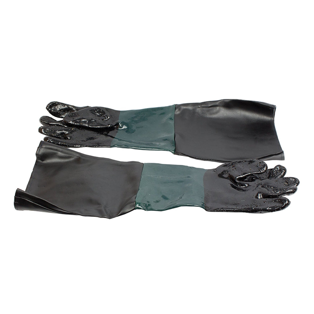Γάντια για Καμπίνες Αμμοβολής 60cm KROFTOOLS