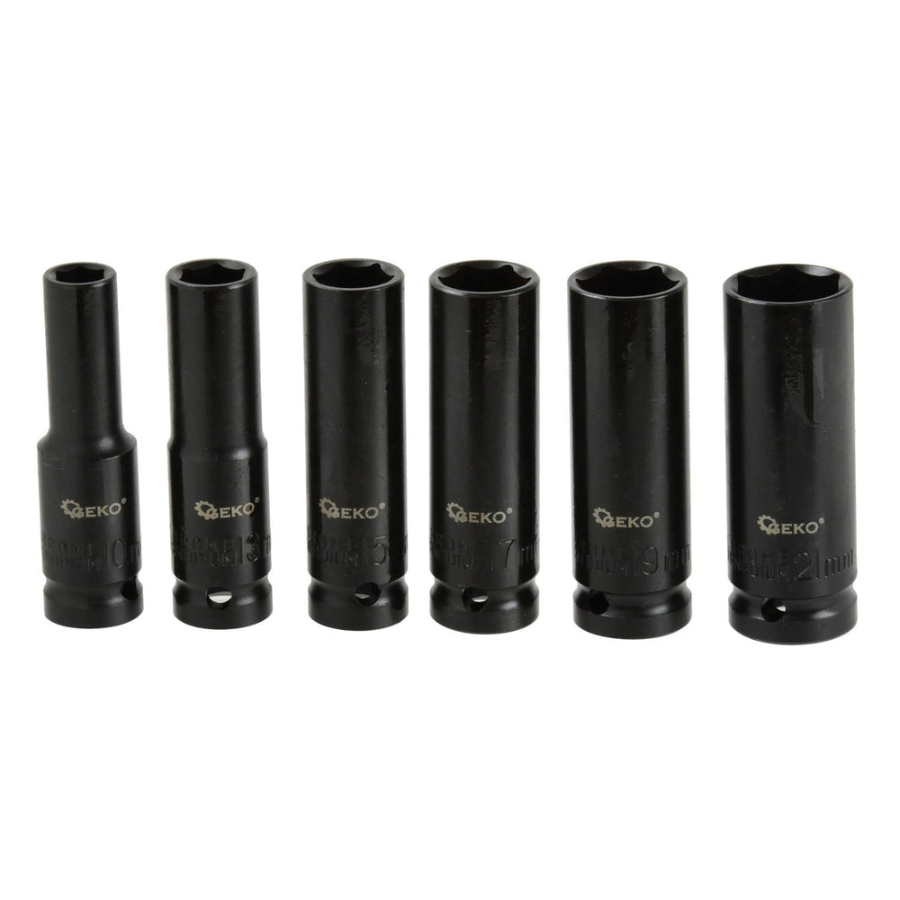 Σετ Καρυδάκια Κρουστικά Impact Μακριά 1/2" 10-21mm