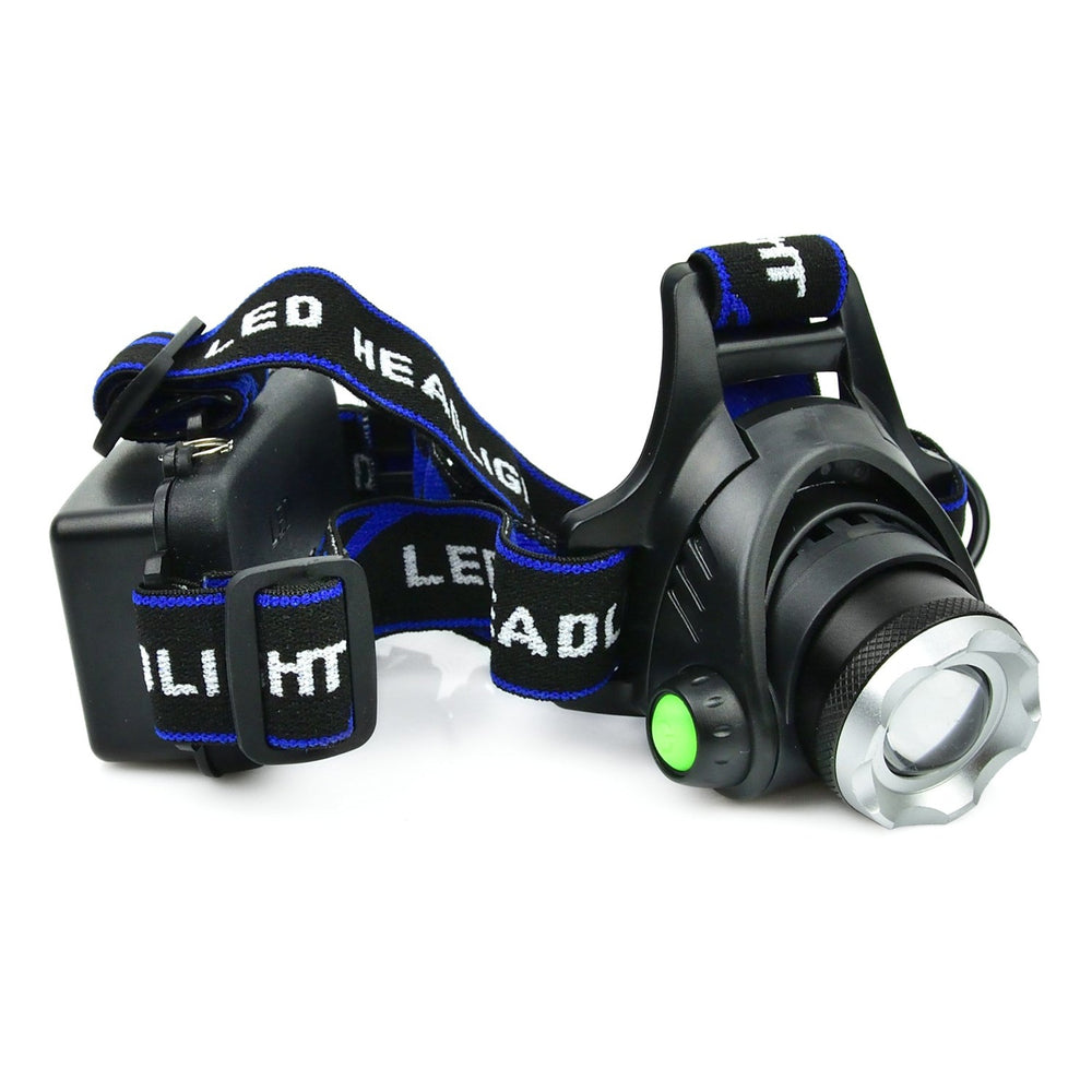 Φακός Κεφαλής Eπαναφορτιζόμενος Με Led CREE XM-L T6 100LM