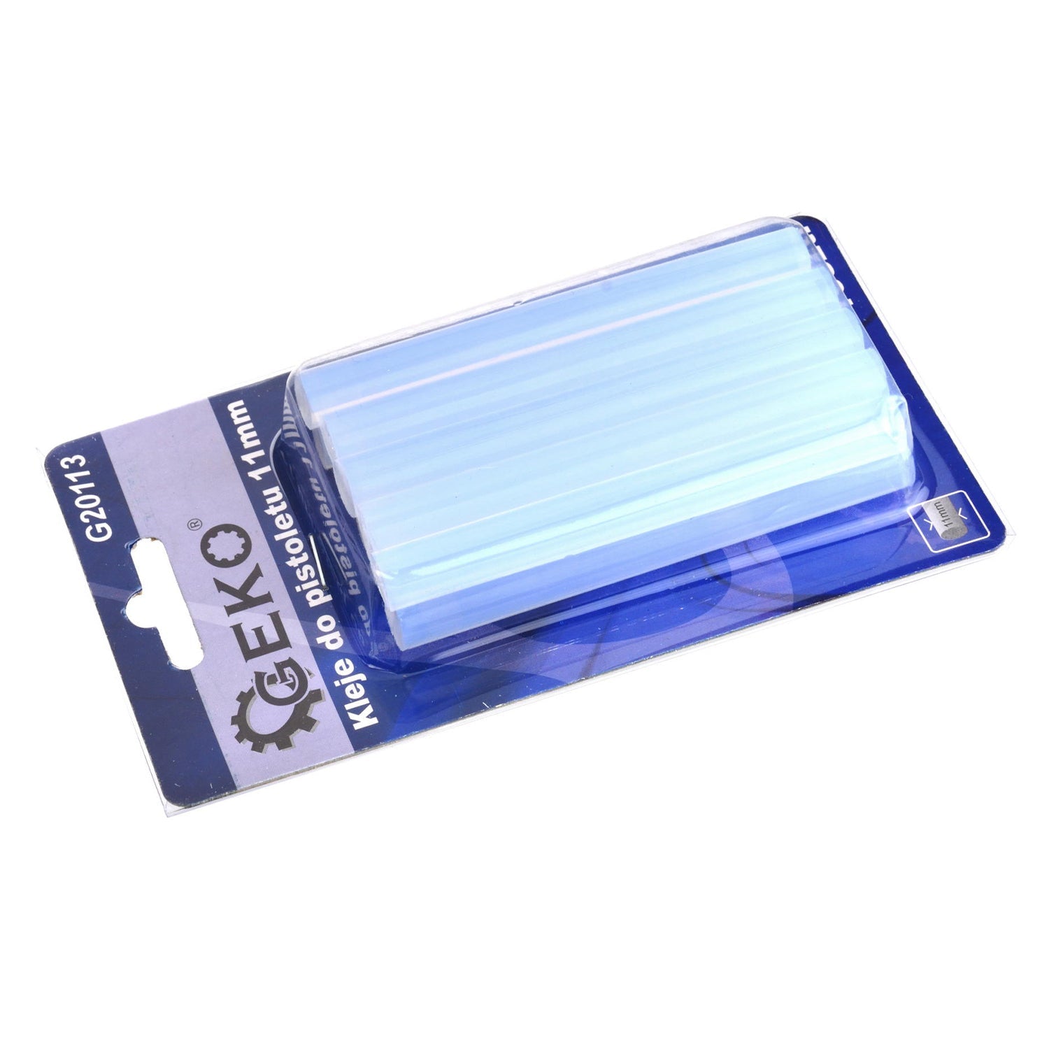 Geko Ράβδοι Σιλικόνης Διάφανο 11Mm 10Τμχ