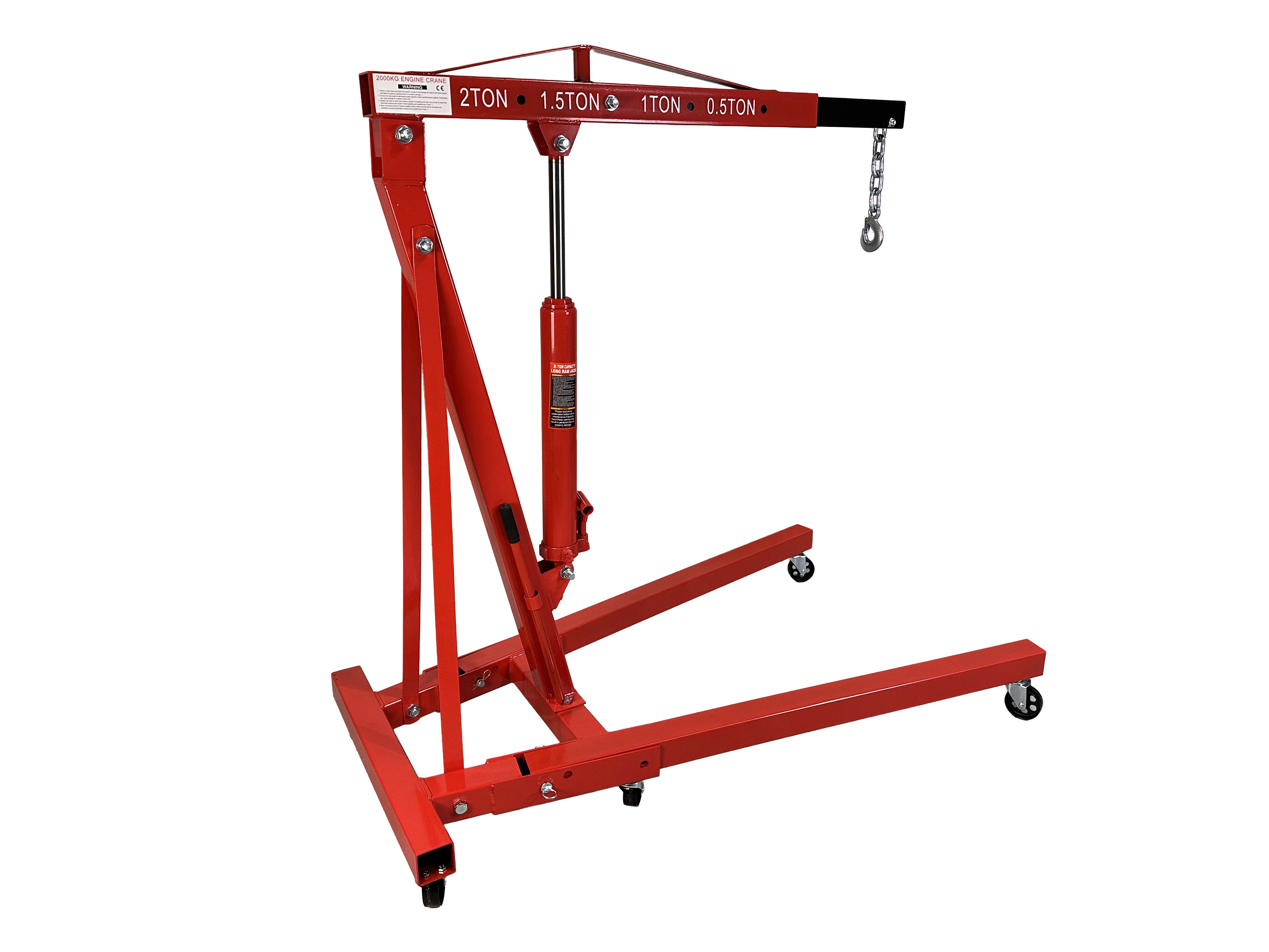 Γερανάκι Ανύψωσης Κινητήρων Υδραυλικό 2T GEBO TOOLS