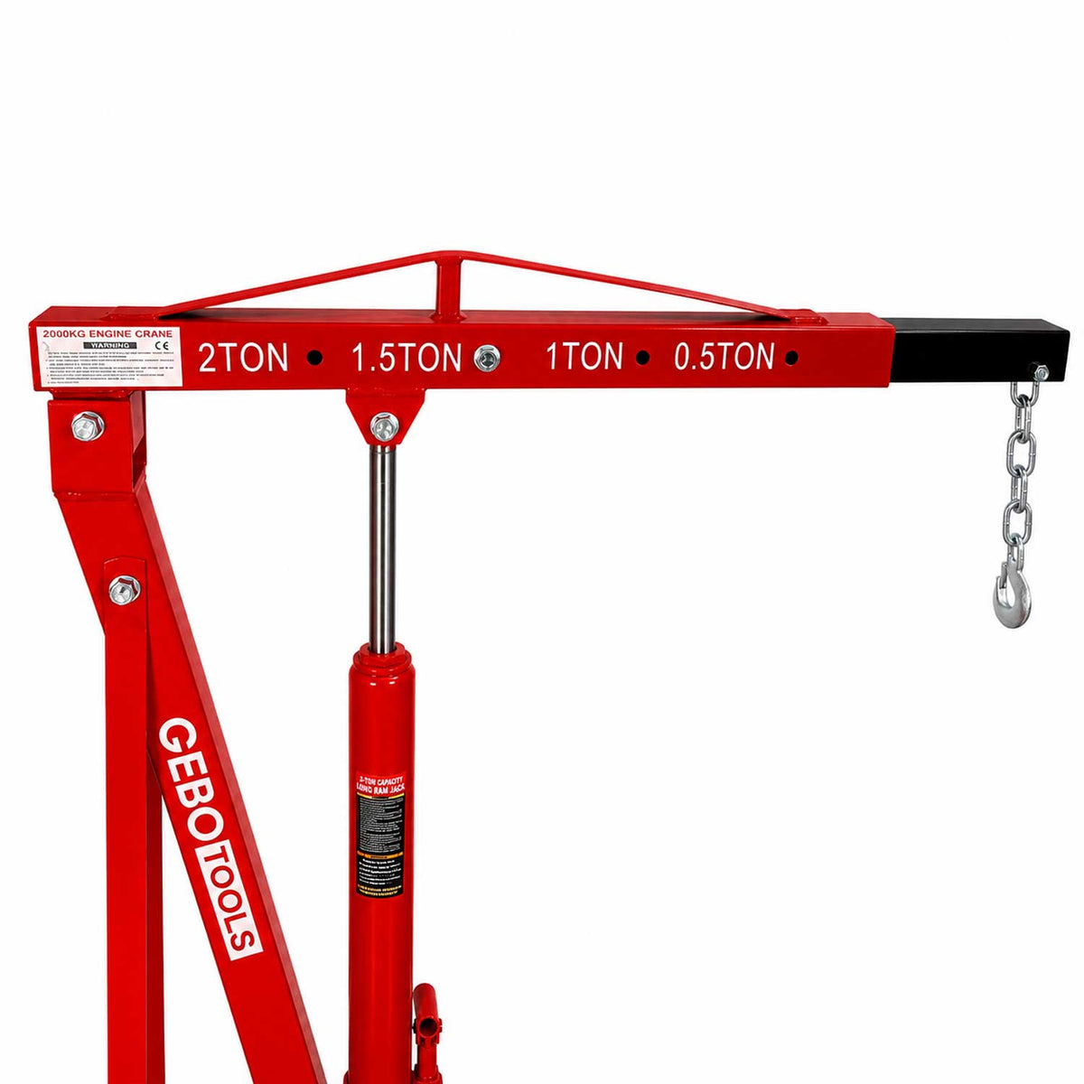 Γερανάκι Ανύψωσης Κινητήρων Υδραυλικό 2T GEBO TOOLS