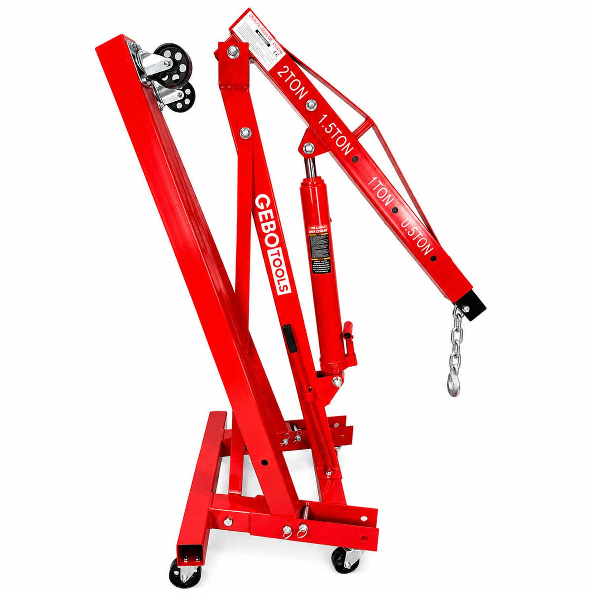 Γερανάκι Ανύψωσης Κινητήρων Υδραυλικό 2T GEBO TOOLS