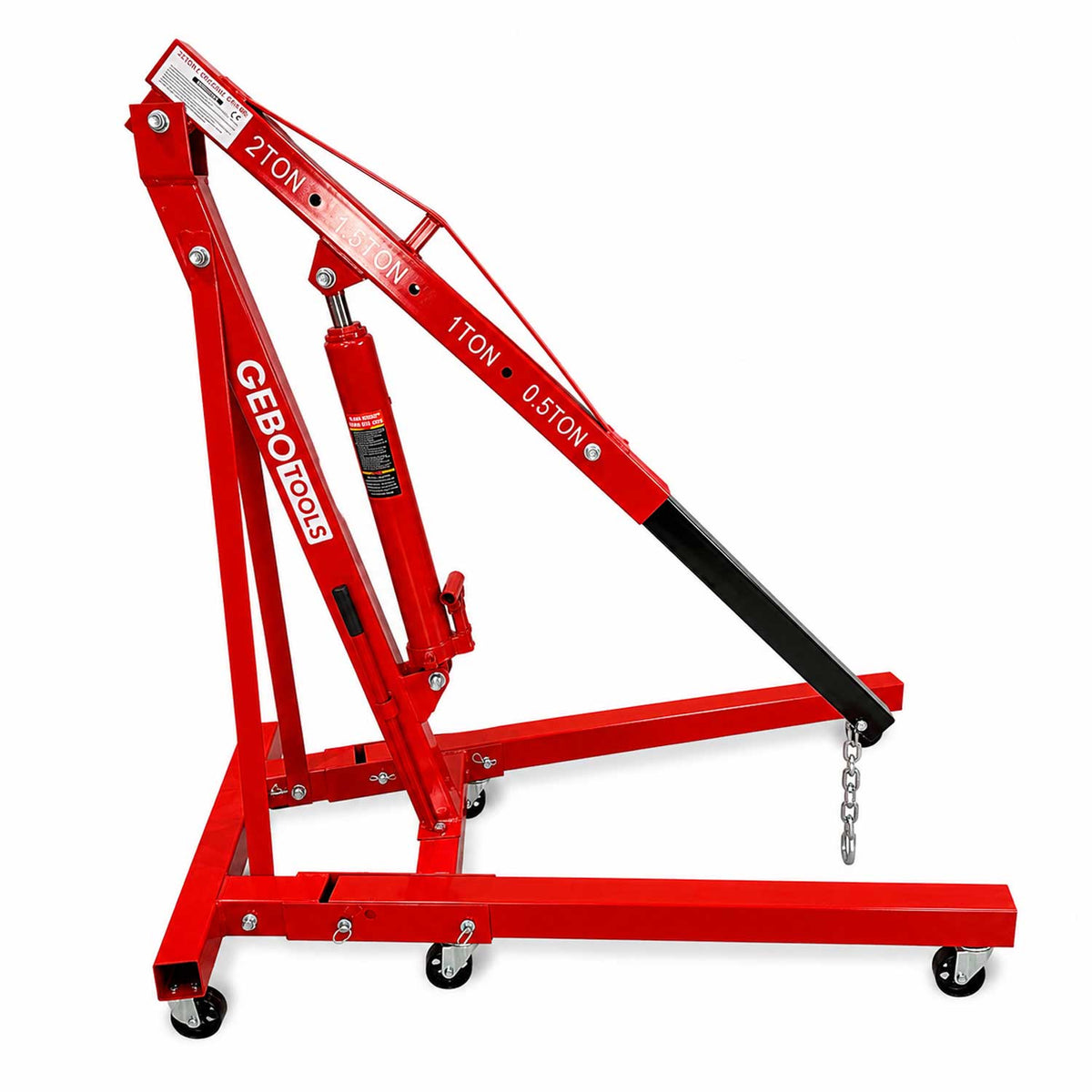 Γερανάκι Ανύψωσης Κινητήρων Υδραυλικό 2T GEBO TOOLS