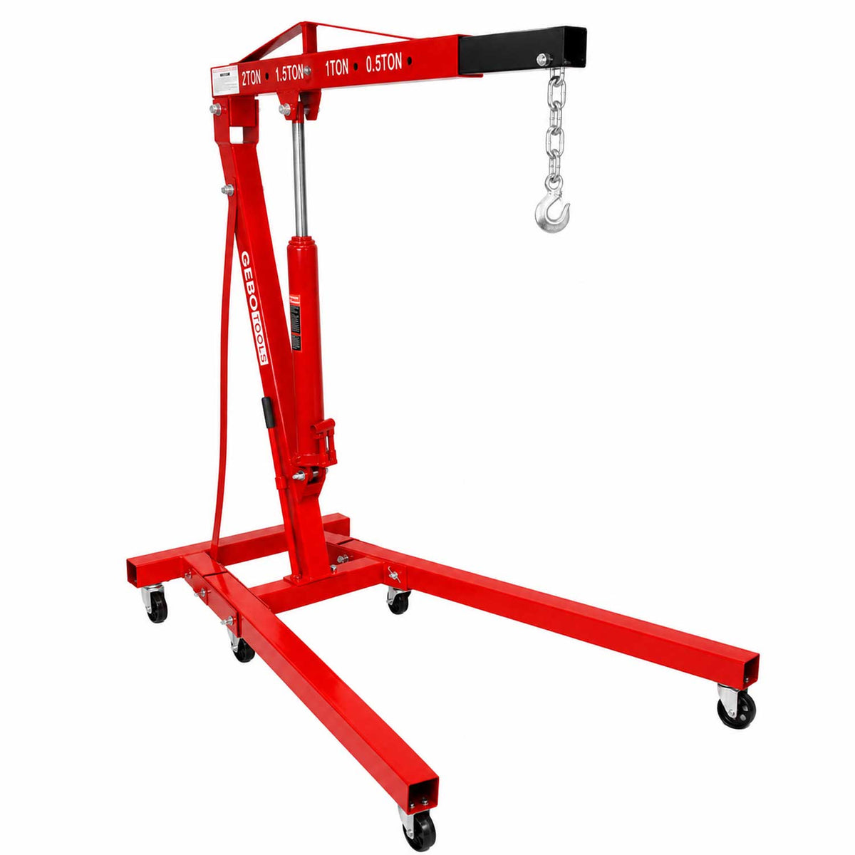 Γερανάκι Ανύψωσης Κινητήρων Υδραυλικό 2T GEBO TOOLS