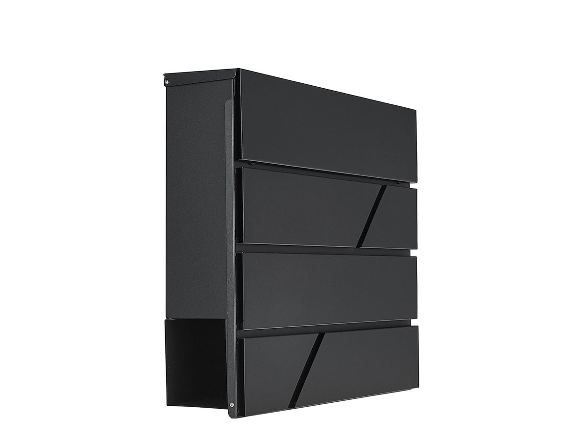 Γραμματοκιβώτιο 36.7x37x10cm ANTRACIT