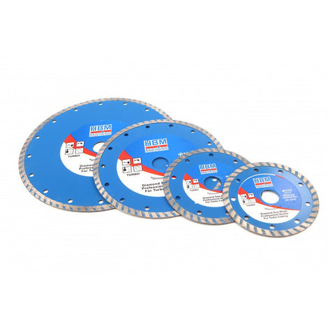 Δίσκος Κοπής Διαμαντέ 125mm Turbo HBM