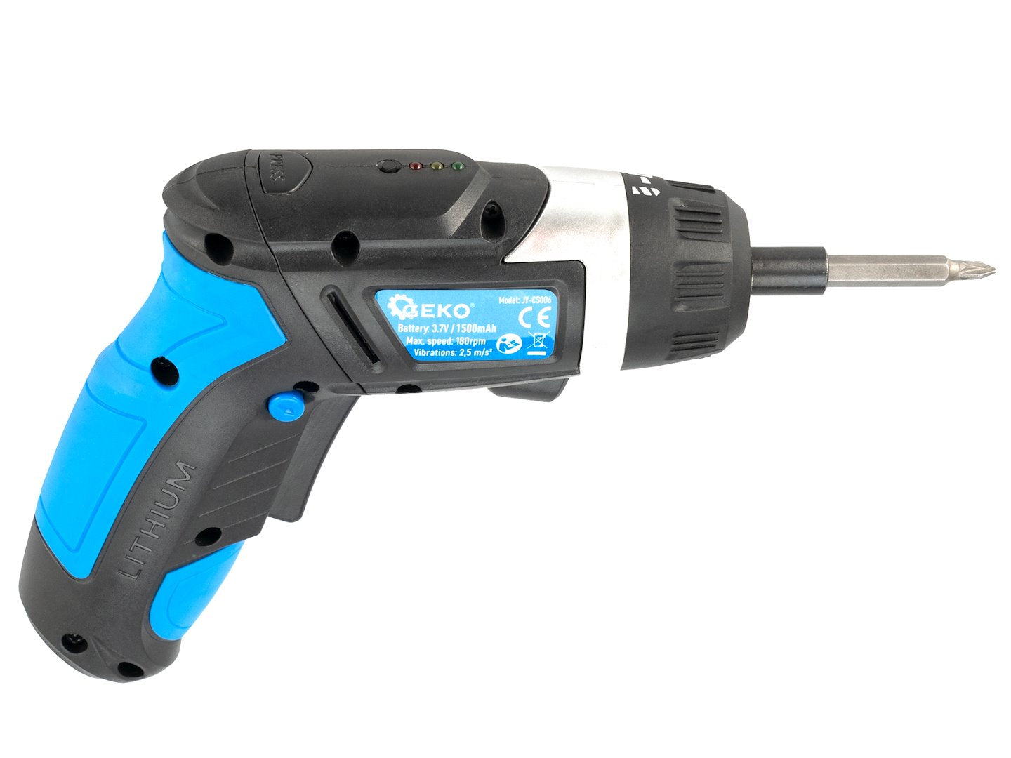 Hλεκτρικό Κατσαβίδι Επαναφορτιζόμενο 3.6V 1300mAh GEKO