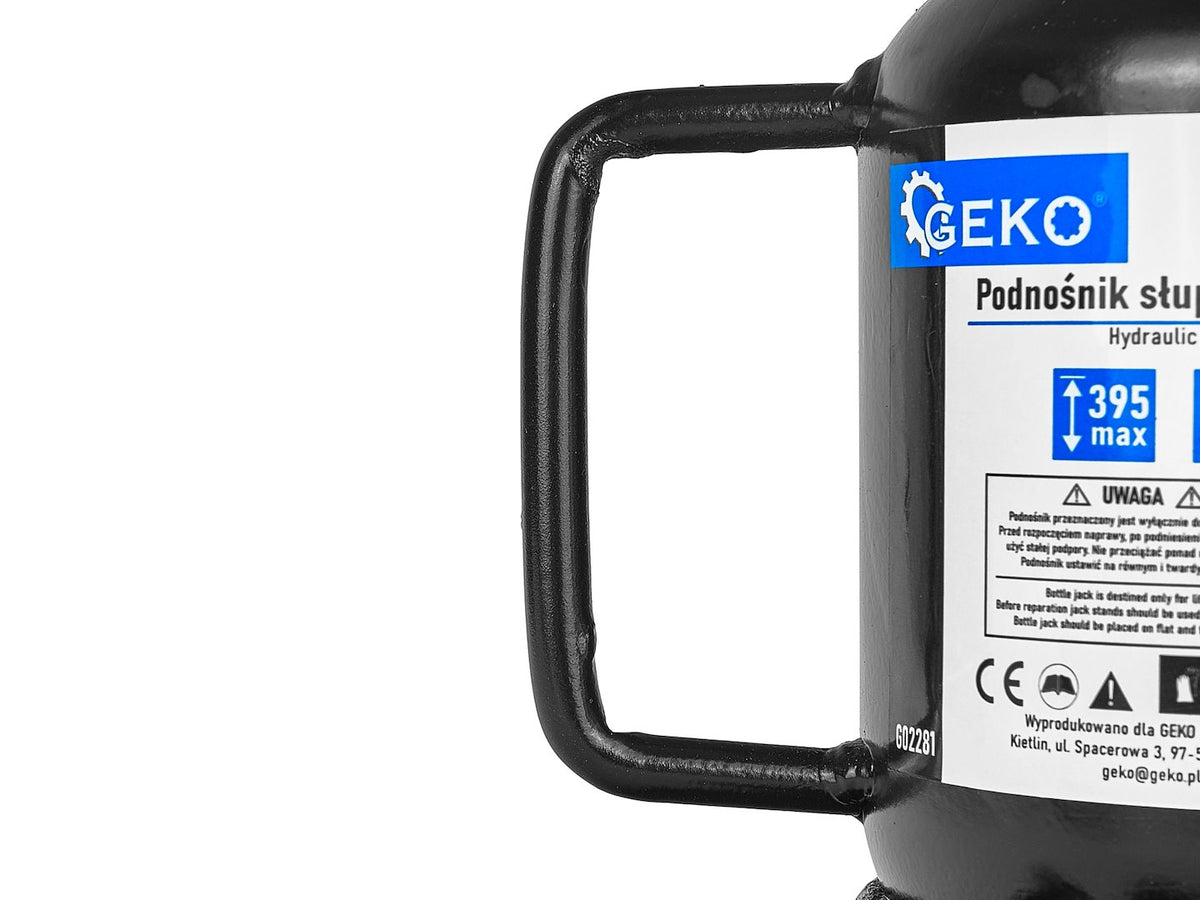 Υδραυλικός Γρύλος Μπουκάλα 6Τ Με Διπλό Πιστόνι Χαμηλού Προφίλ GEKO
