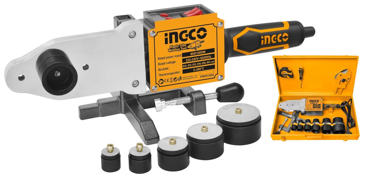Συγκολλητικό Πλαστικών Σωλήνων PVC PPR 20-63mm 1500W INGCO