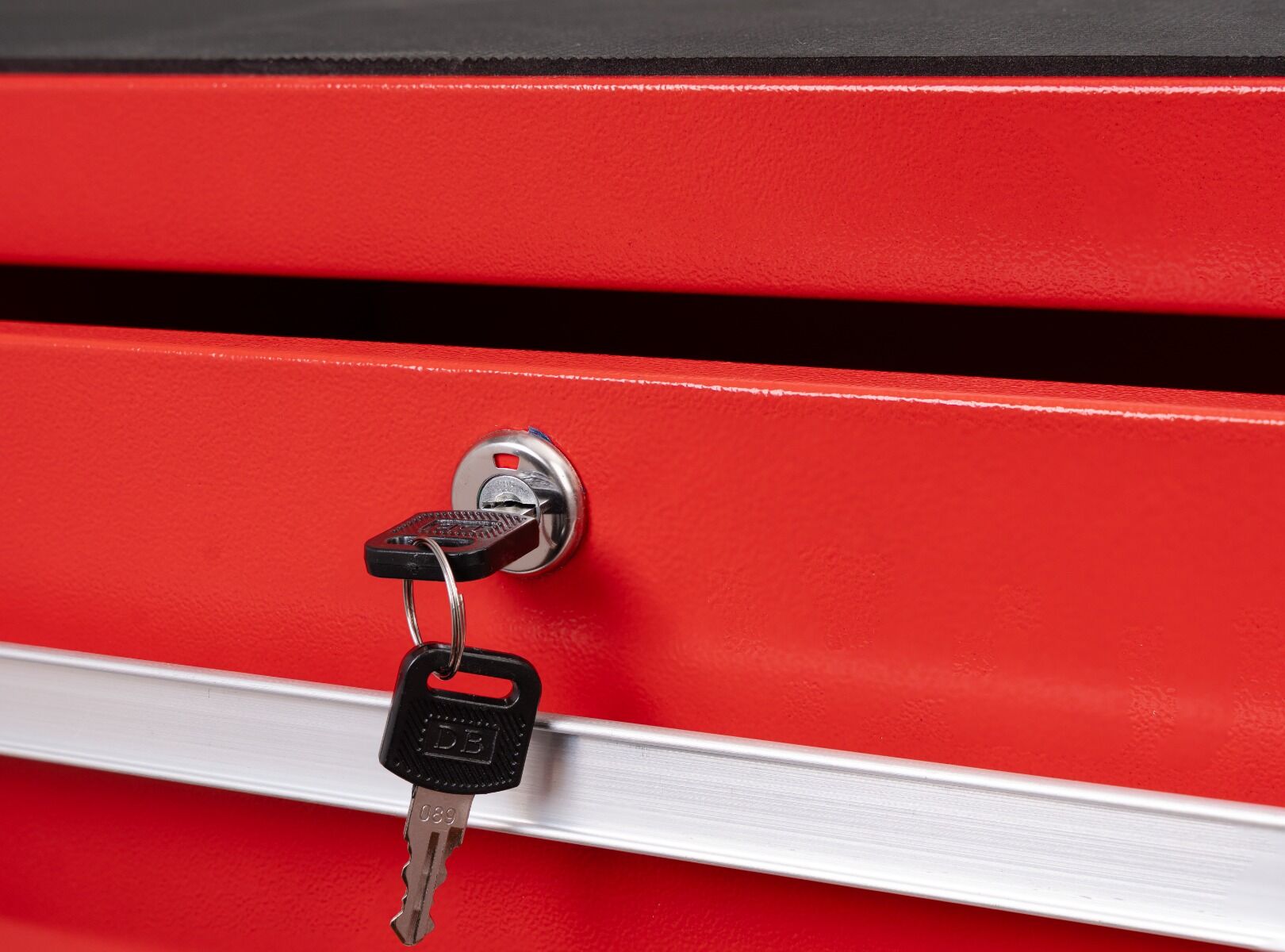 Τροχηλάτος Μεταλλικός Εργαλειοφόρος Χωρίς Εργαλεία Κόκκινος  Premium 73x63x40cm INVENTO