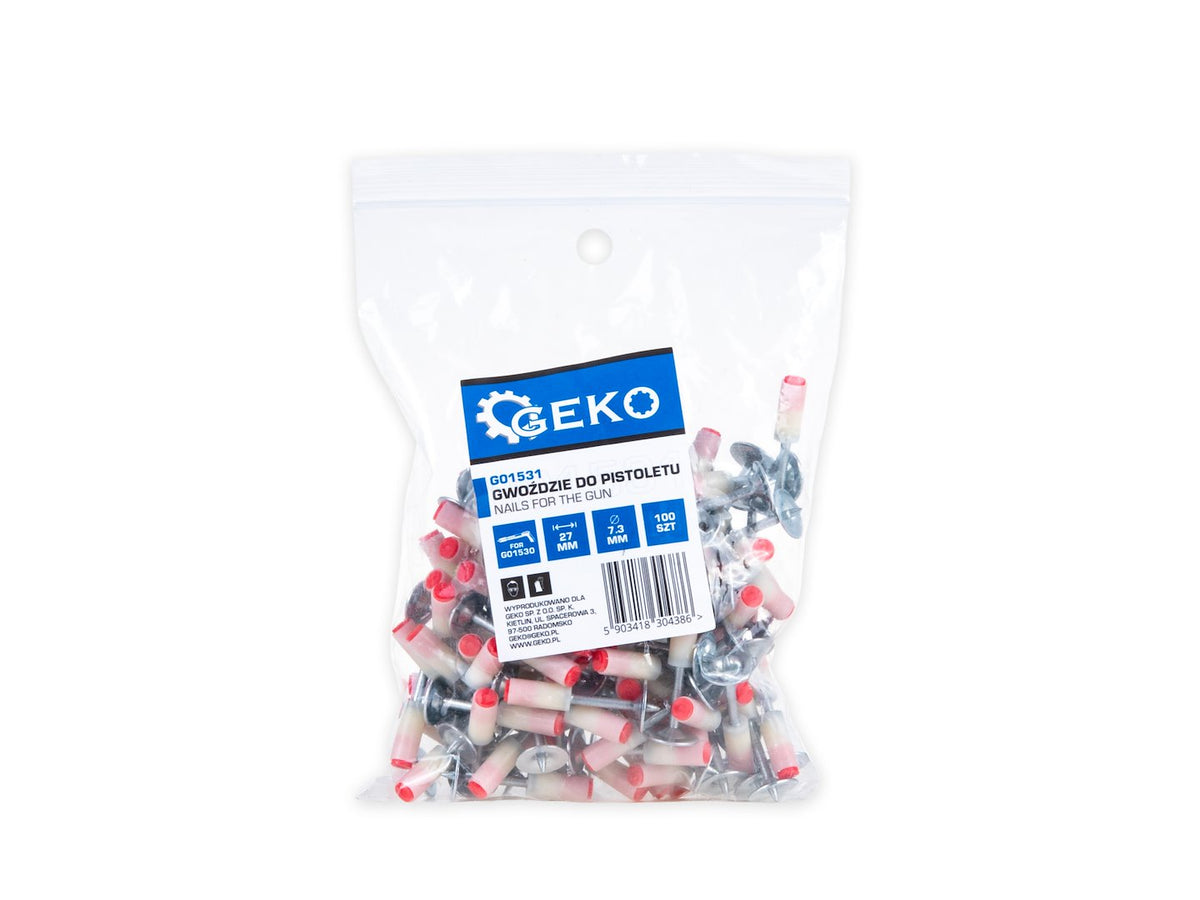 Καρφιά Μίνι Για Πιστόλι Καρφωτικό 27mm 100Τμχ GEKO