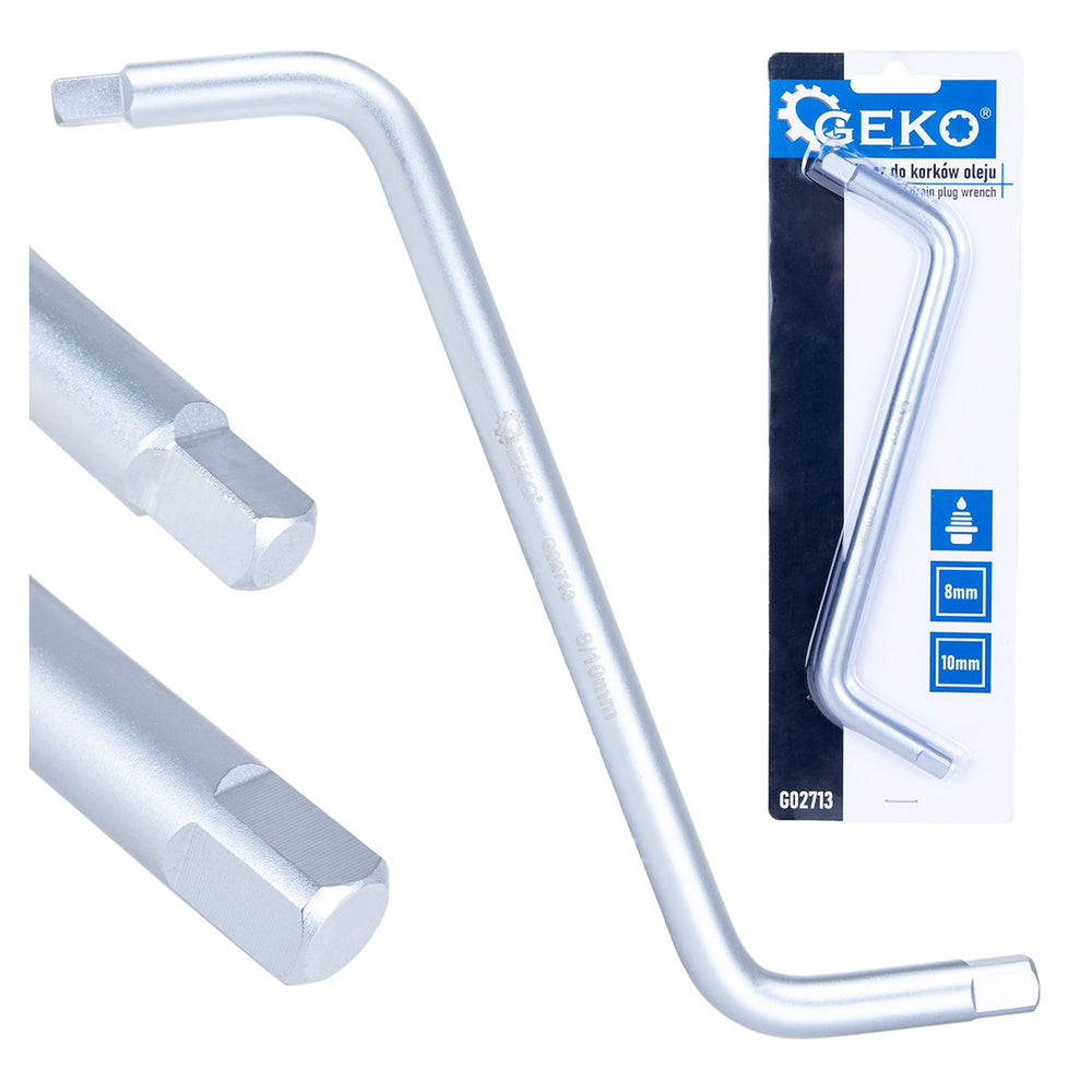 Κλείδι Για Τάπα Κάρτερ Λαδιού 8x10mm GEKO