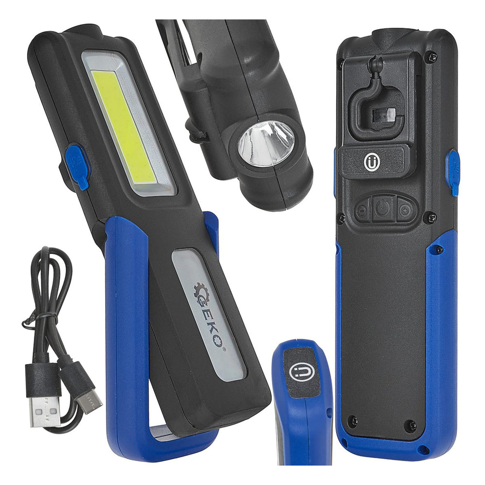 Λάμπα Εργασίας Led Επαναφορτιζόμενη Με Powerbank 200MAh 400lm GEKO