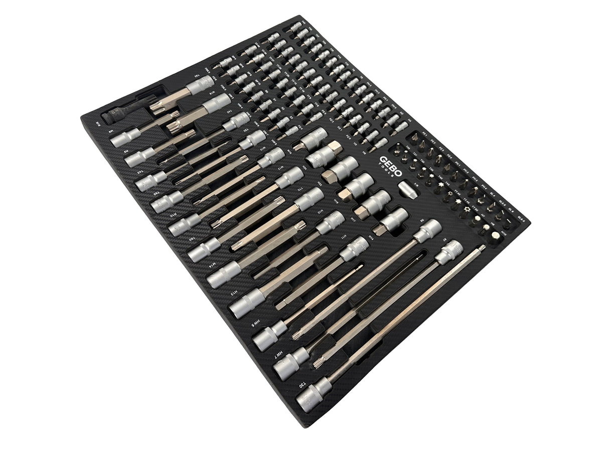 Σετ Εργαλειοθήκης Με Μύτες 101Τμχ GEBO TOOLS