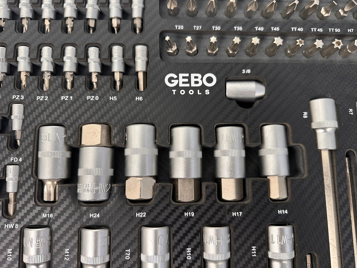 Σετ Εργαλειοθήκης Με Μύτες 101Τμχ GEBO TOOLS