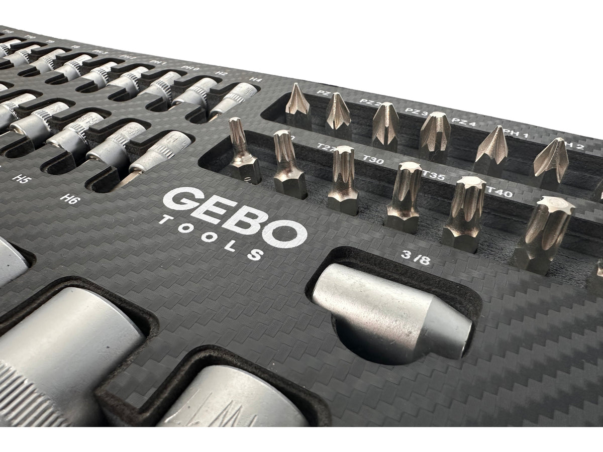 Σετ Εργαλειοθήκης Με Μύτες 101Τμχ GEBO TOOLS