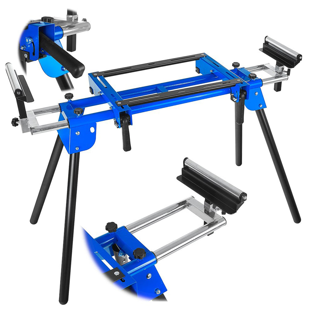 Πάγκος Εργασίας Για Φαλτσοπρίονο 200kg 1000-1650x580x810-919mm GEKO