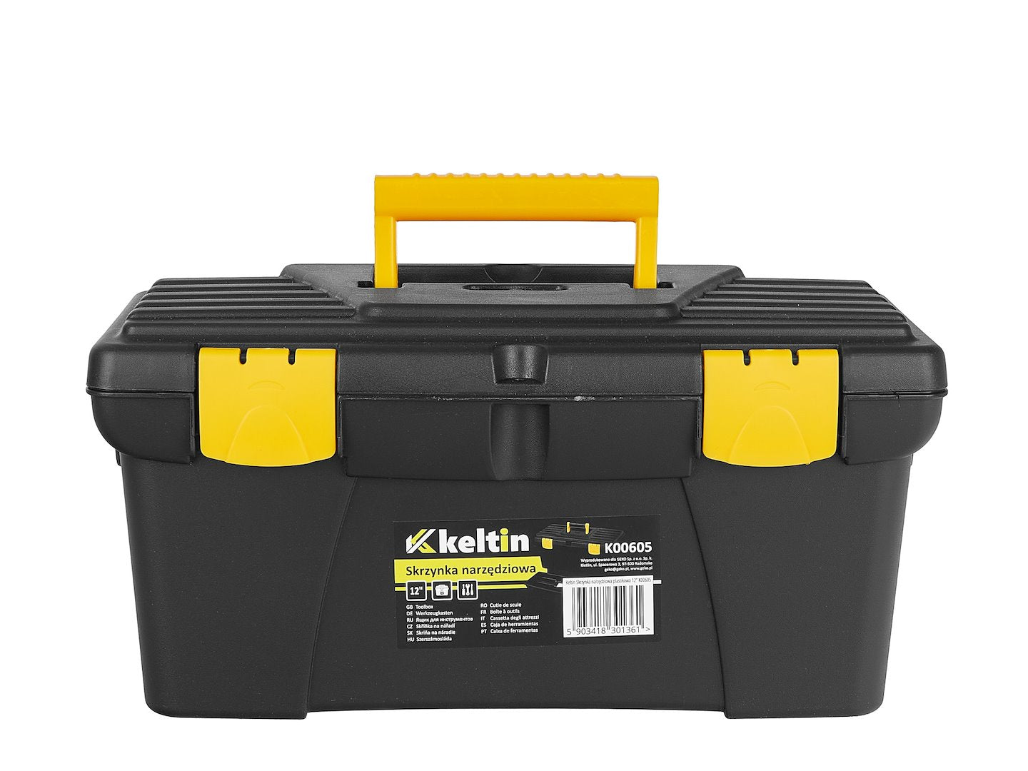 Πλαστική Εργαλειοθήκη Αποθήκευσης 32x17x17cm KELTIN