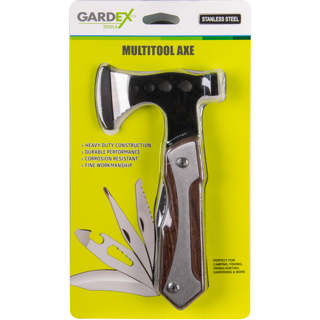 Πολυεργαλείο Τσεκούρι Και Σουγιάς Camping Axe Gx Gardex
