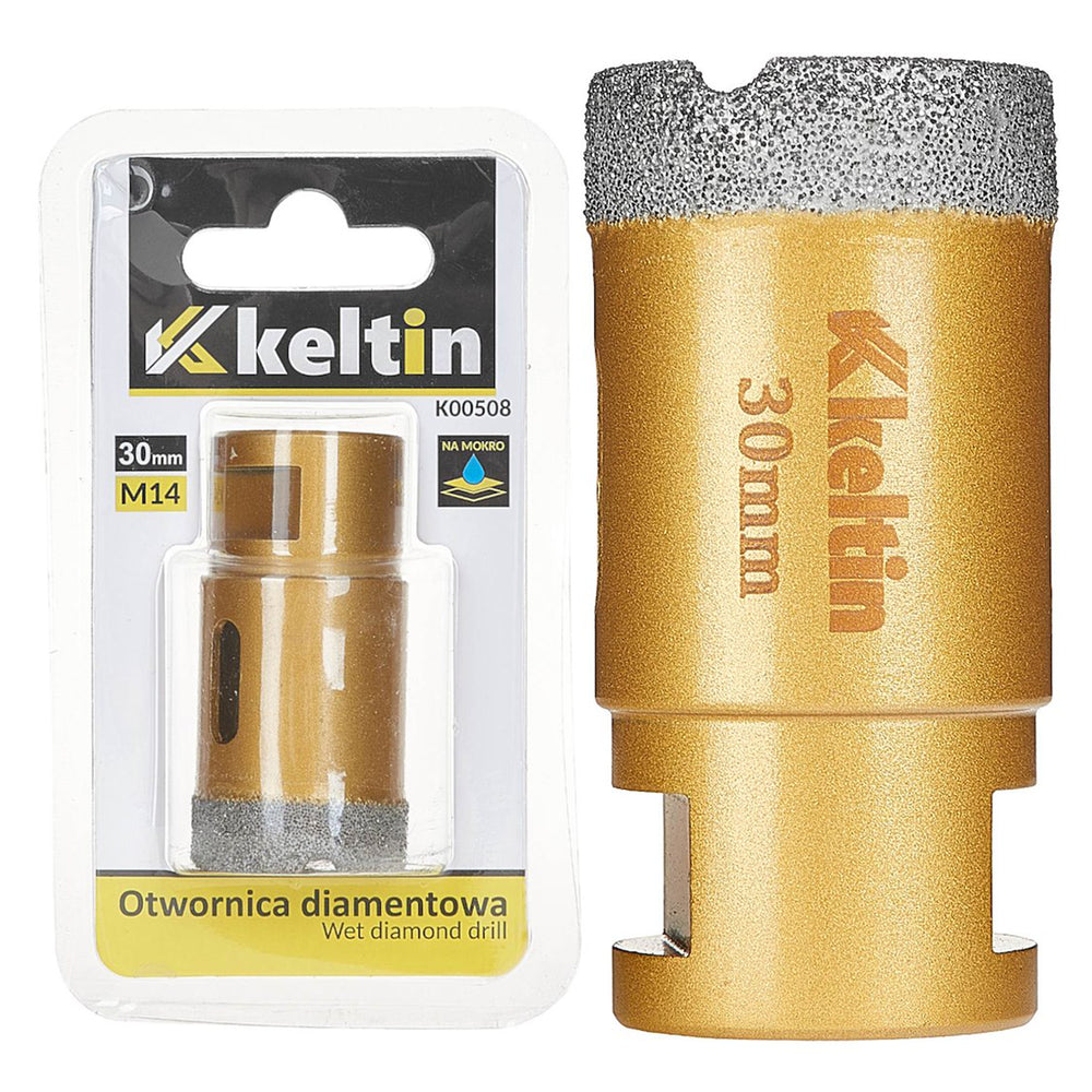 Ποτηροτρύπανο Διαμαντέ 30mm M14 KELTIN