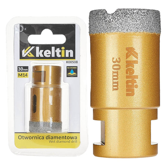 Ποτηροτρύπανο Διαμαντέ 30mm M14 KELTIN